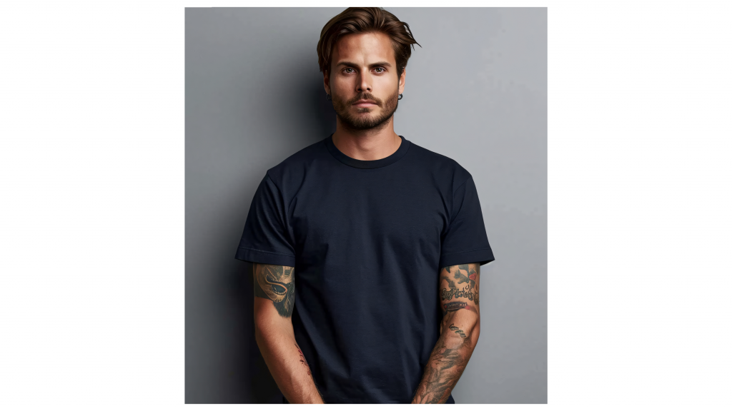 T-Shirt aus gekämmter Baumwolle – Premium Qualität & GRATIS Druck nach Wunsch