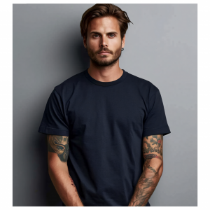 T-Shirt aus gekämmter Baumwolle – Premium Qualität & GRATIS Druck nach Wunsch